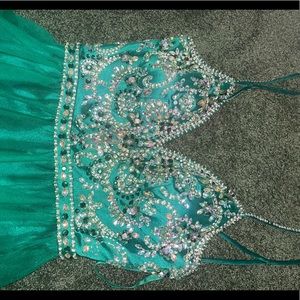 Emerald dress